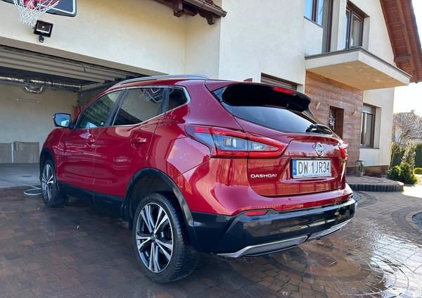 Nissan Qashqai cena 69999 przebieg: 103500, rok produkcji 2018 z Milicz małe 301